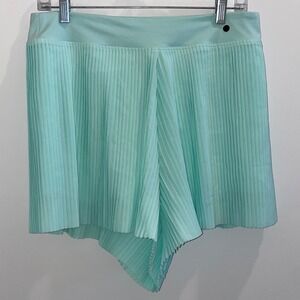 Nike Womens Dri-FIT Golf Skort Mint Green Pleated Built-in Shorts DH2463-379 M